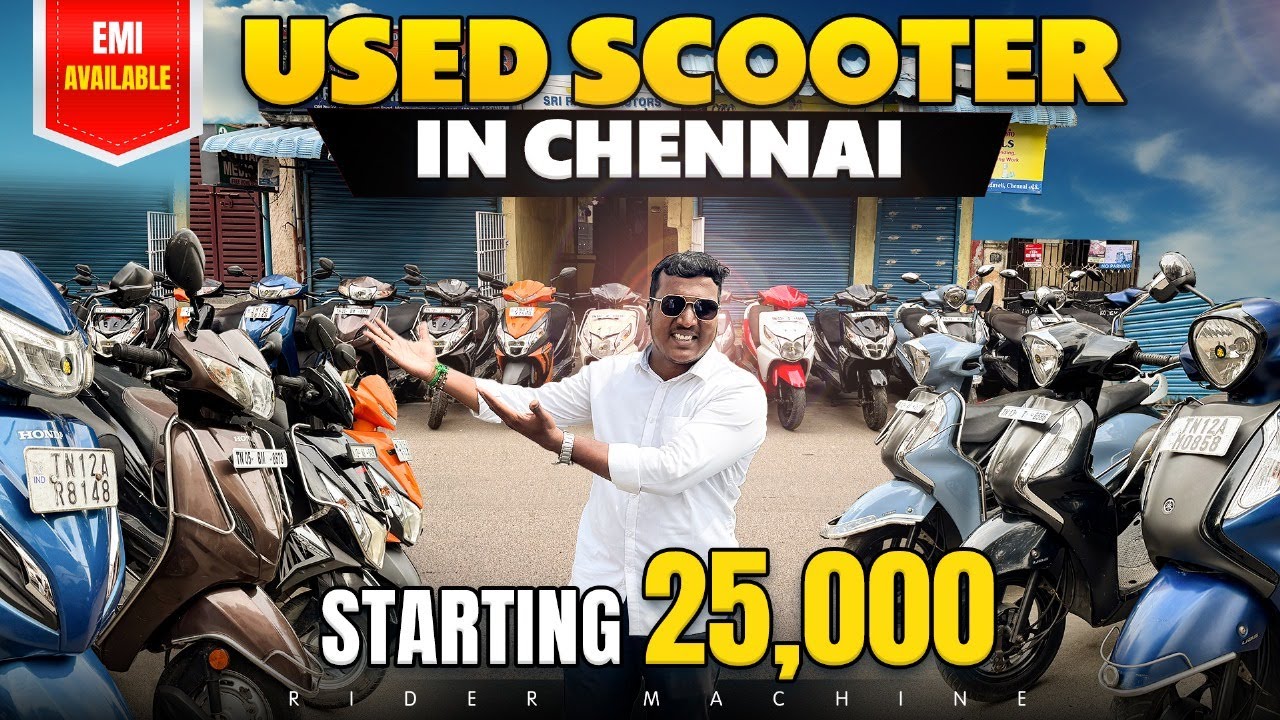 Used Scooters in Chennai Starting at Rs 25,000 | Sri Ragava Motors, Mandaveli