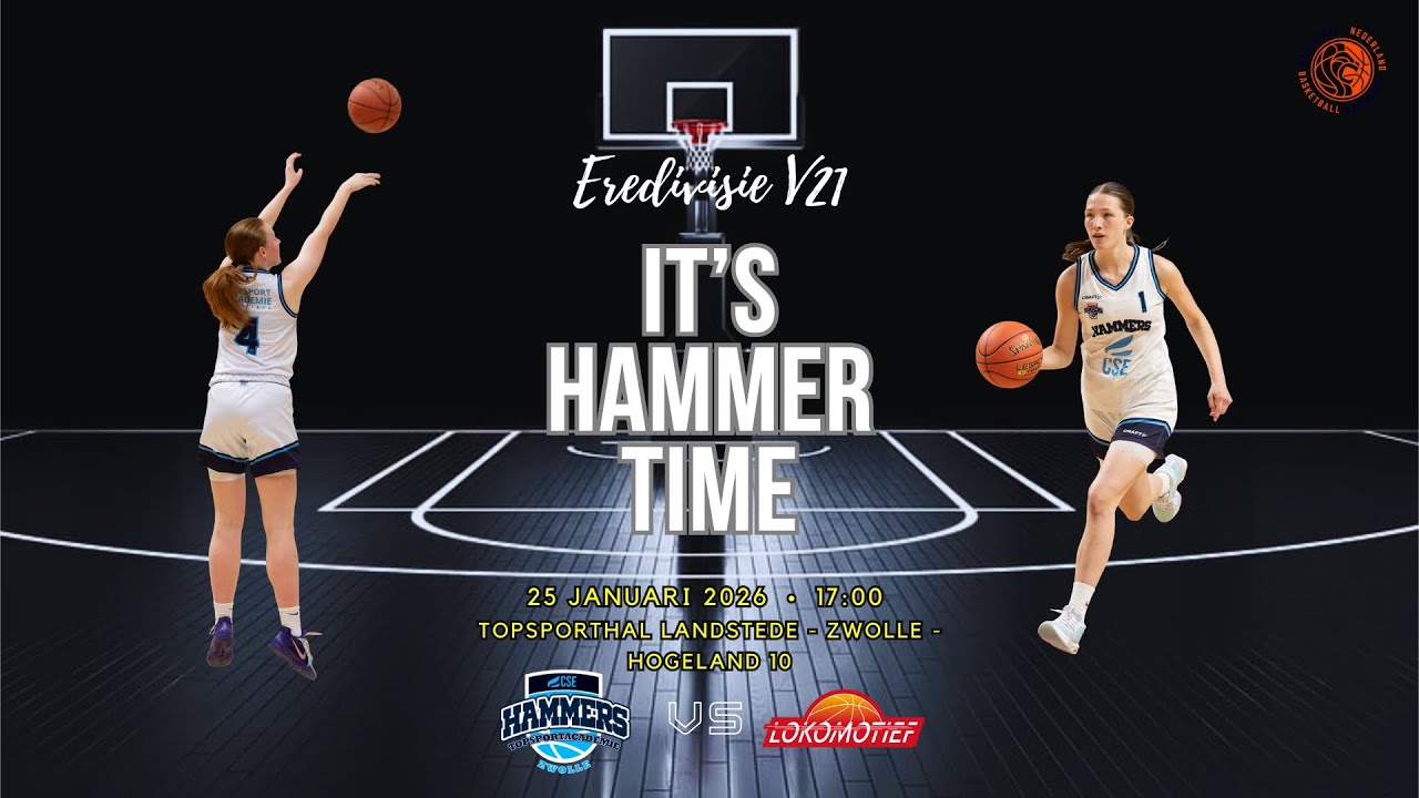 25-01-2026 Eredivisie V21, Landstede Hammers vs Lokomotief. game start at 17:00