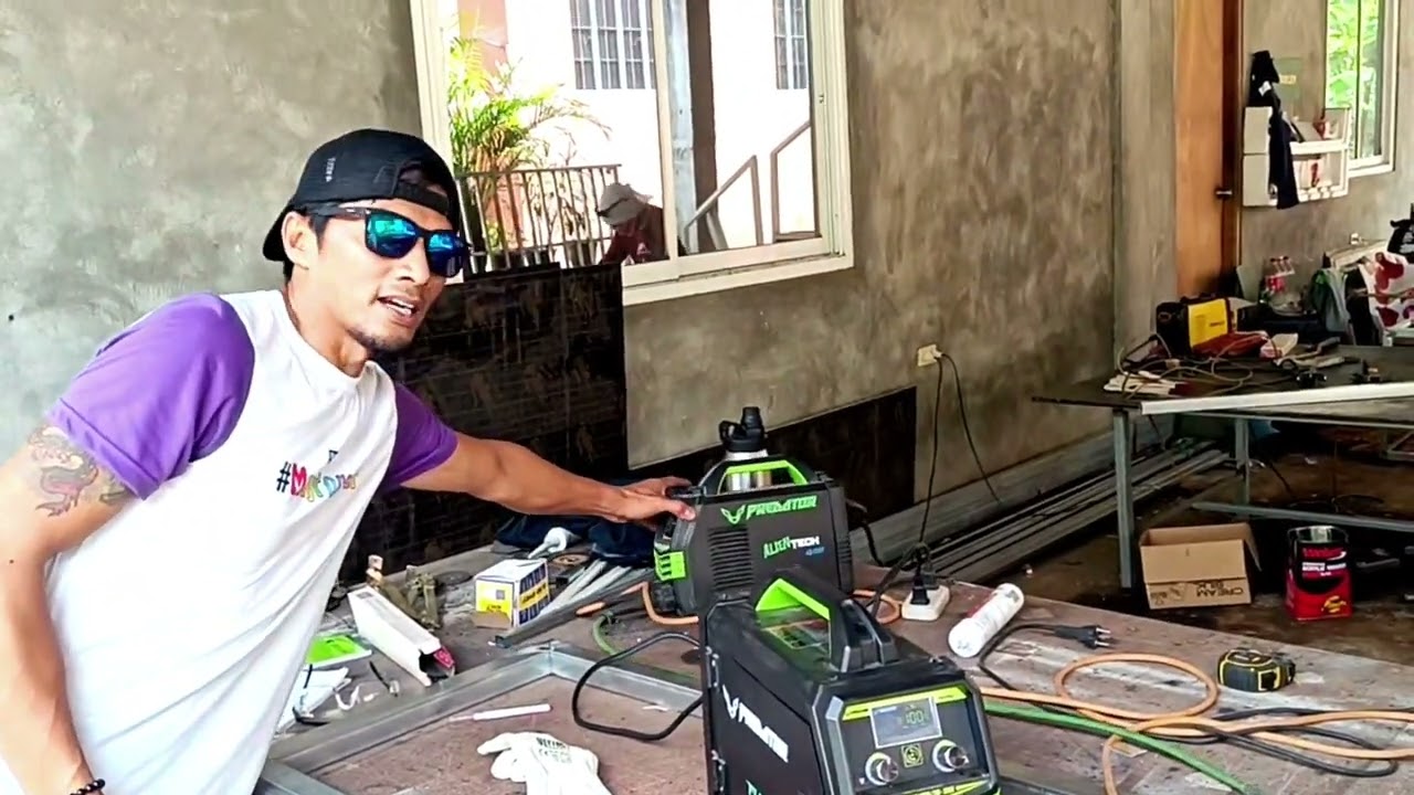 Paanu mag set up sa mig gassless o fcaw na welding machine