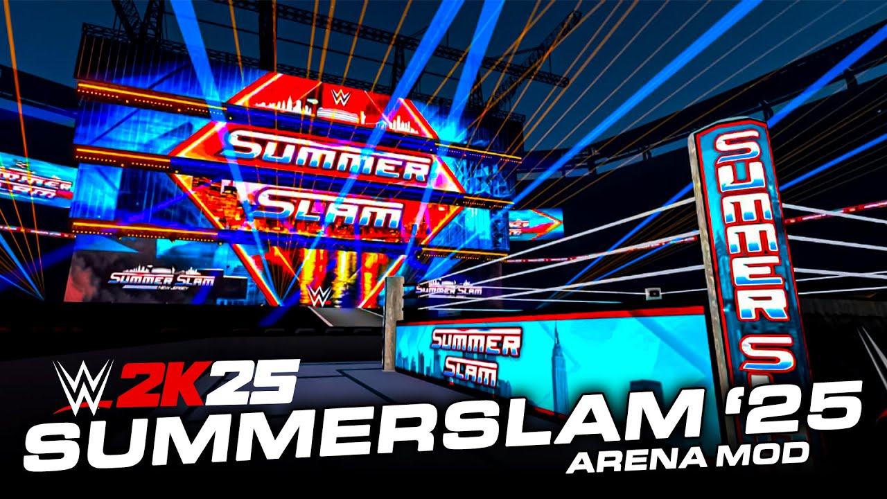 Этот мод WWE 2K25 SUMMERSLAM ARENA кажется СЛИШКОМ РЕАЛЬНЫМ!