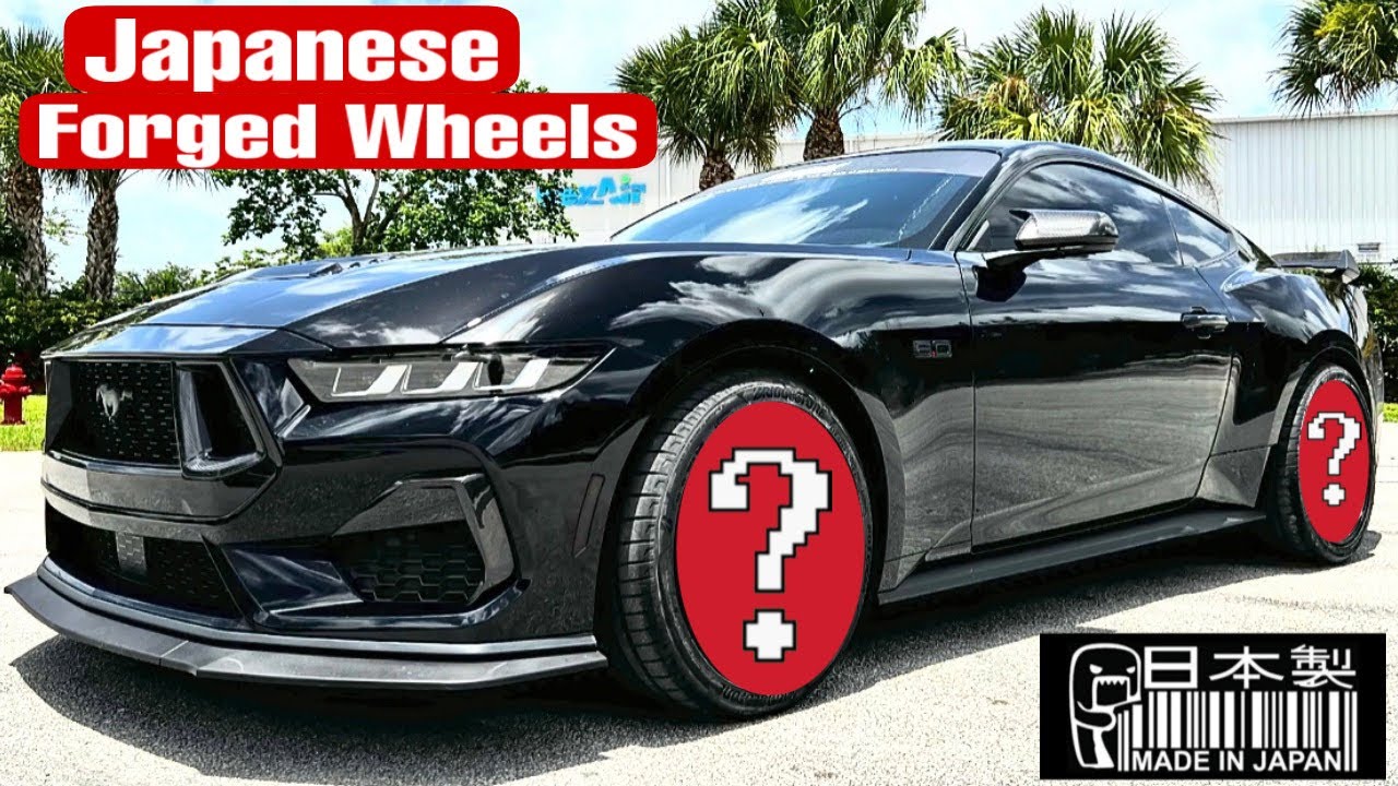 Установка кованых дисков JDM на мой Mustang S650 2024 года