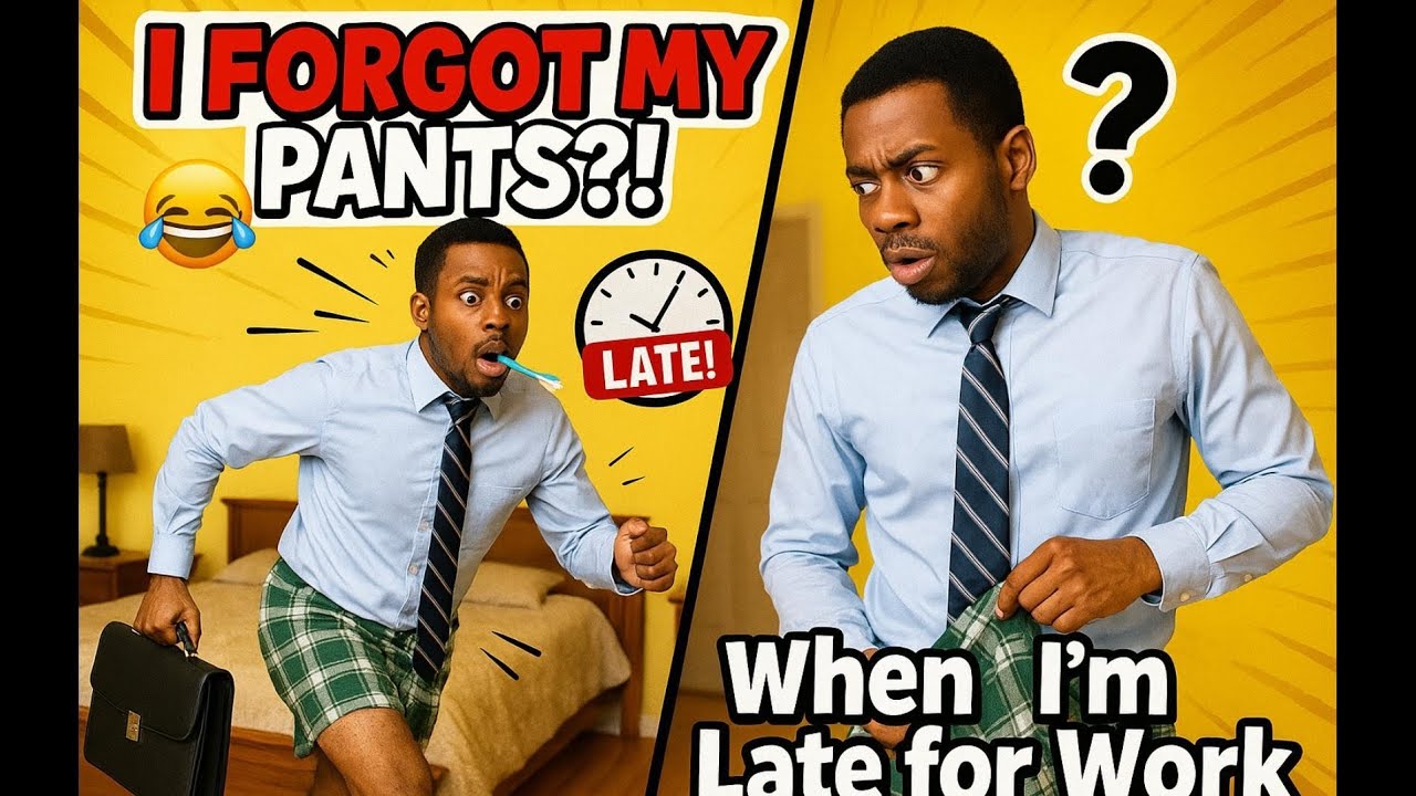 When I'm Late For Work #NaijaComedy  #FunnySkits