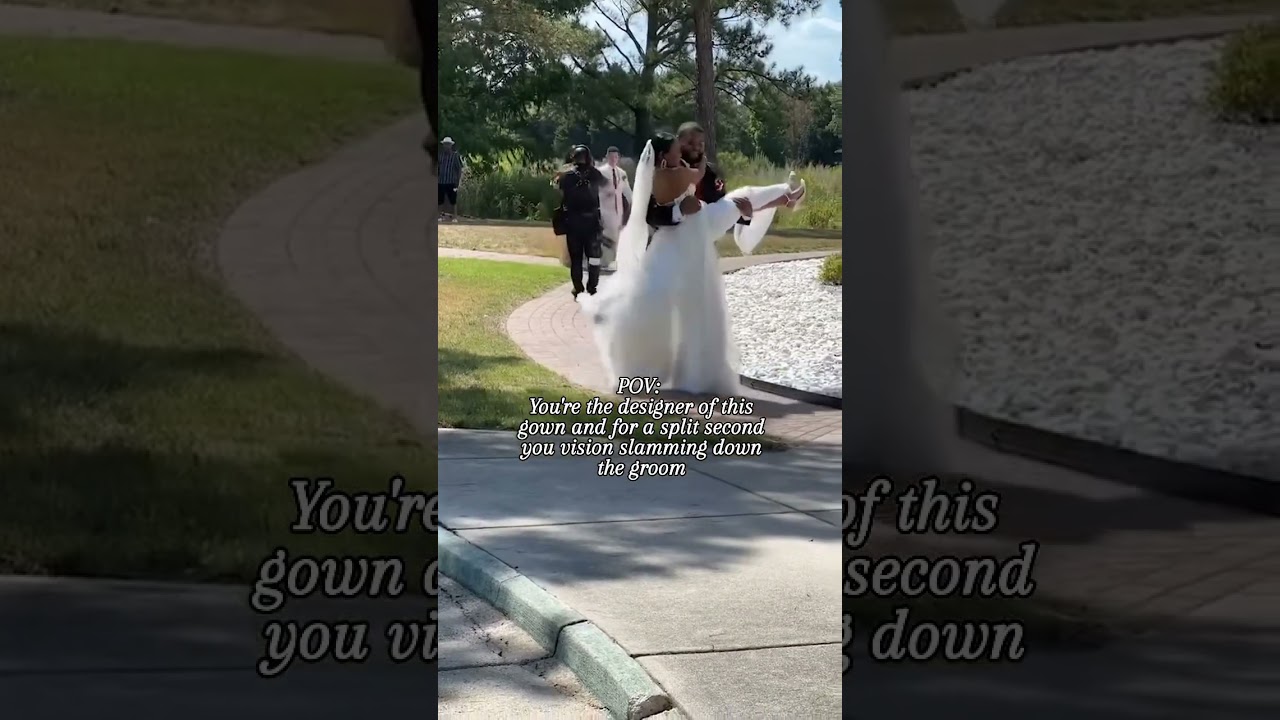 What just happened! Bride & Groom shenanigans #weddings #africanweddings #weddingdigestnaija