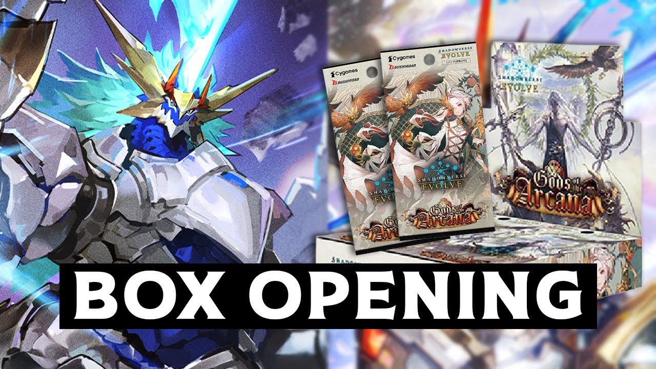 Shadowverse Evolve Set 10 - Gods of the Arcana Box Opening