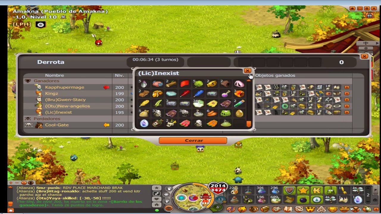 Dofus ☺○◘ Muerte En El Server Heroico.