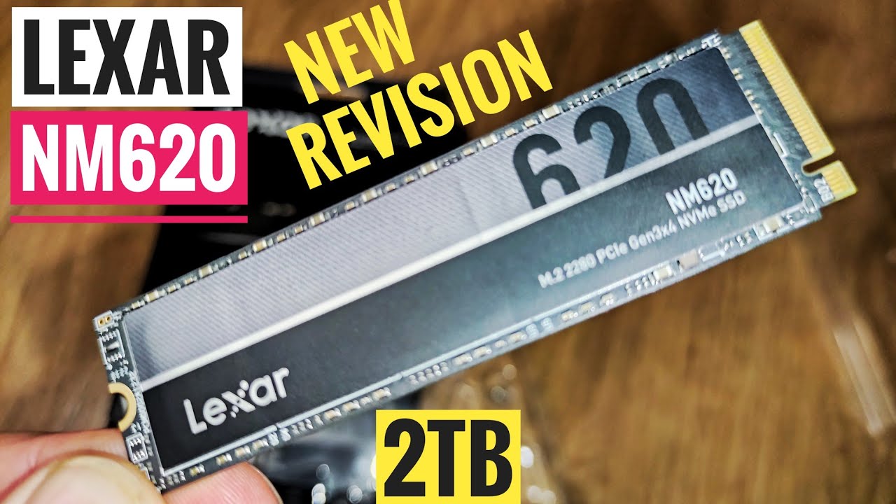 LEXAR NM620 💥 2TB NVMe SSD 🔥 New Revision - Version Controller TLC/QLC? ➡️ 2023