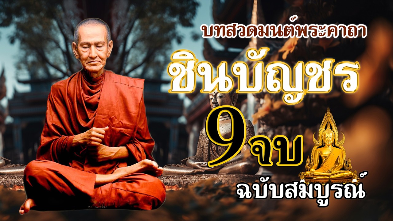 บทสวดมนต์ พระคาถา ชินบัญชร 9จบ ฉบับสมบูรณ์ 2026 | เรียงตามอาจารย์ผู้ทรงอภิญญาญาณ | ชีวิตดีขึ้น 100%