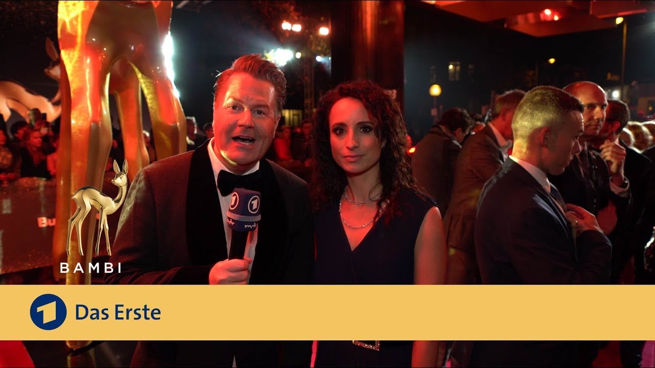 Stephanie Stumph in offizieller Mission | Bambi 2019 | ARD