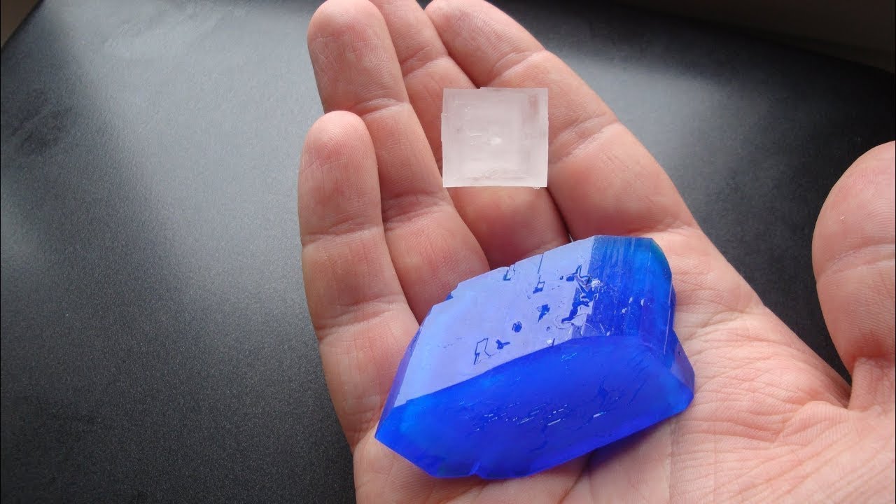 Cristales de sal - ¡Cómo hacer los cristales hermosos!