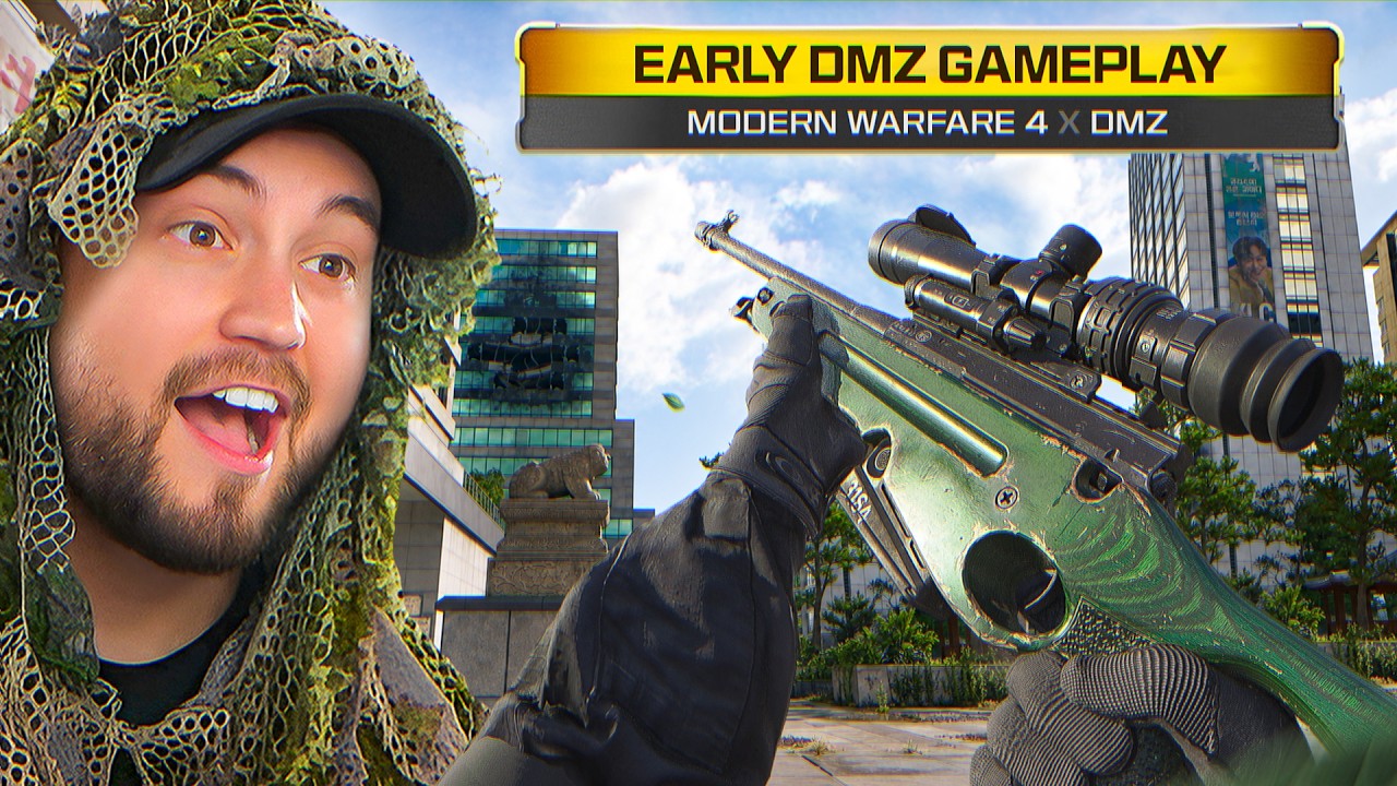 the NEW MW4 DMZ GAMEPLAY is finally here! (Call of Duty Modern Warfare 4)