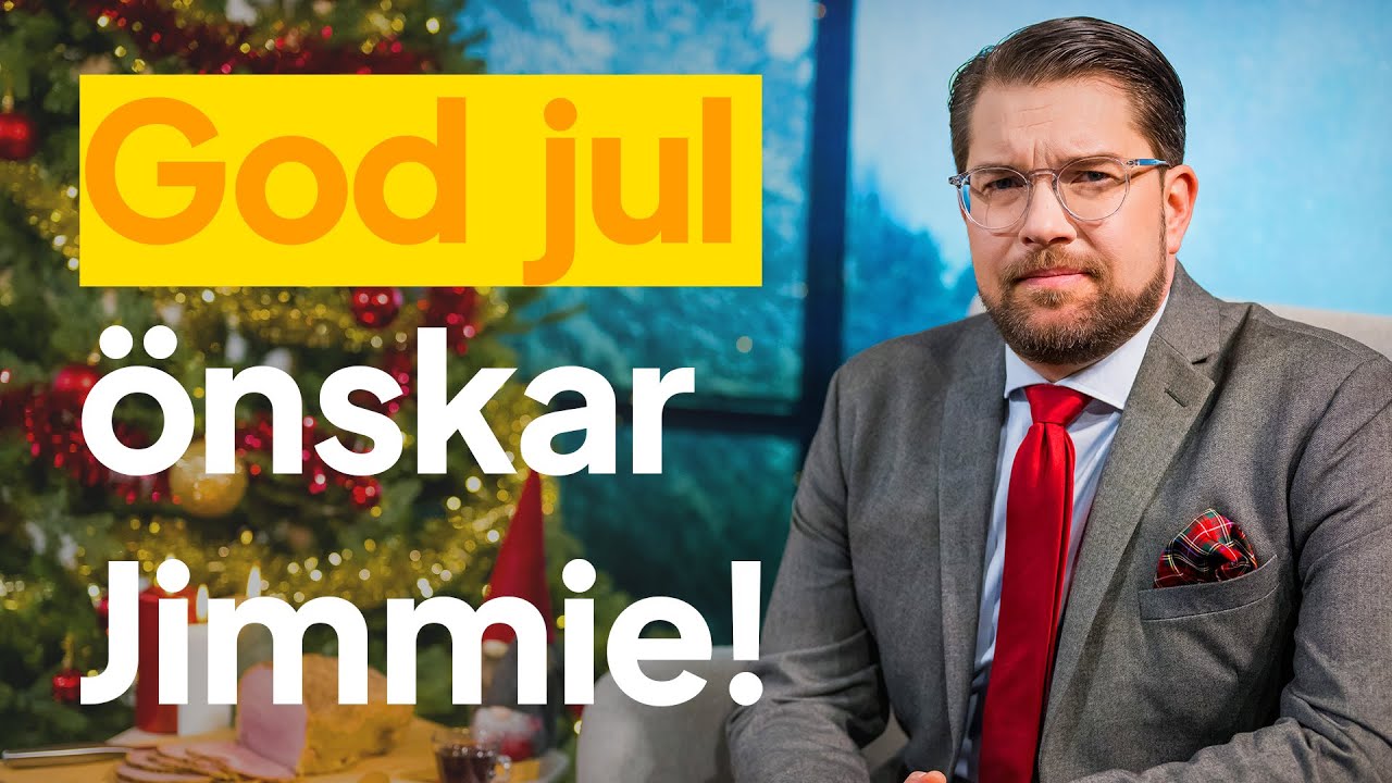 God jul önskar Jimmie Åkesson