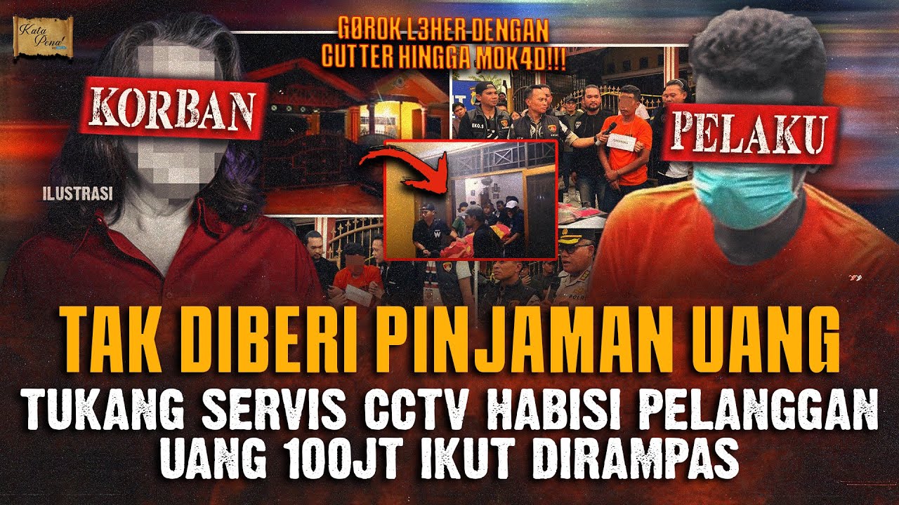 TAK DIBOLEHIN NGUTANG ! TUKANG SERVIS CCTV H4BISI PELANGGAN SETIA !