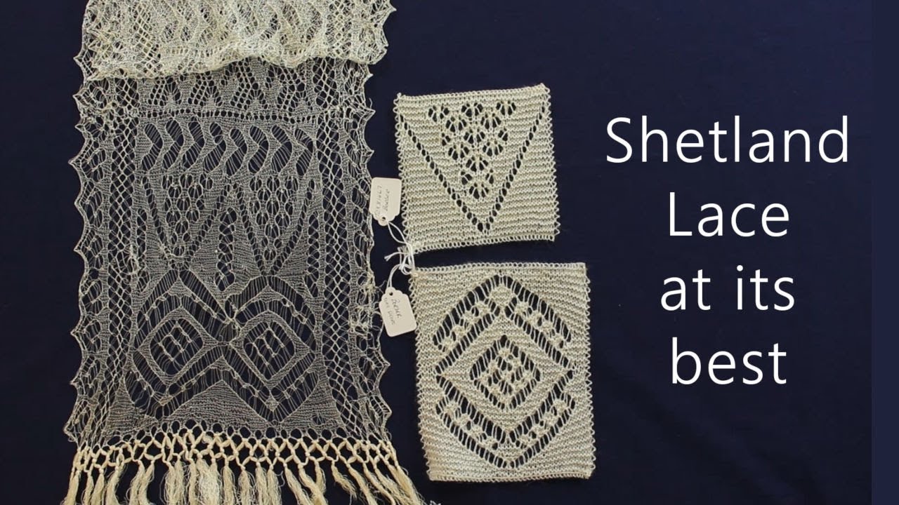 Shetland Lace at its Best - Ep. 89 - Fruity Knitting Podcast