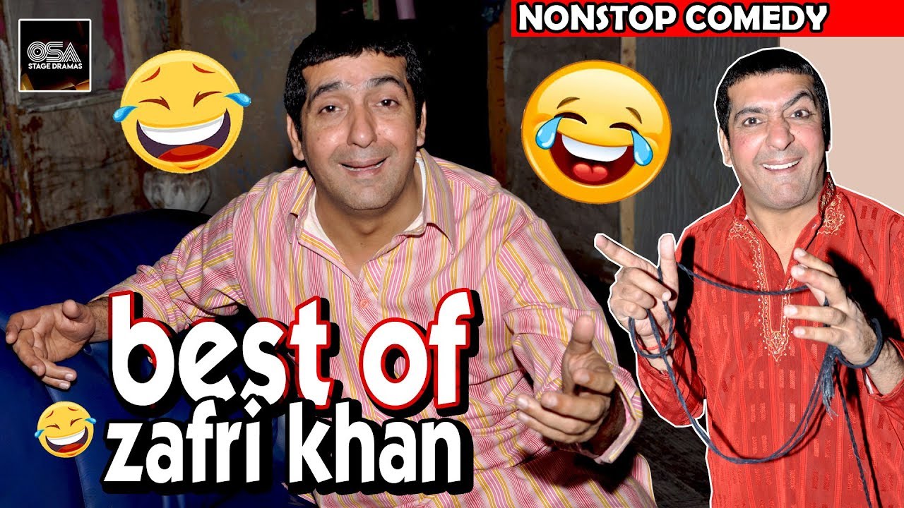Best of Zafri Khan with Iftikhar Thakur Nasir Chinyoti & Khushboo Full Comedy Clip 2020