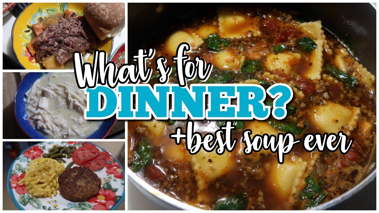 1-WEEK OF REAL-LIFE FAMILY MEAL IDEAS | What's for dinner? #195