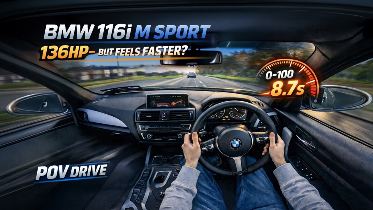 2014 BMW 116i M Sport POV Drive | 136HP 1.6 Turbo Acceleration & Real Driving Feel