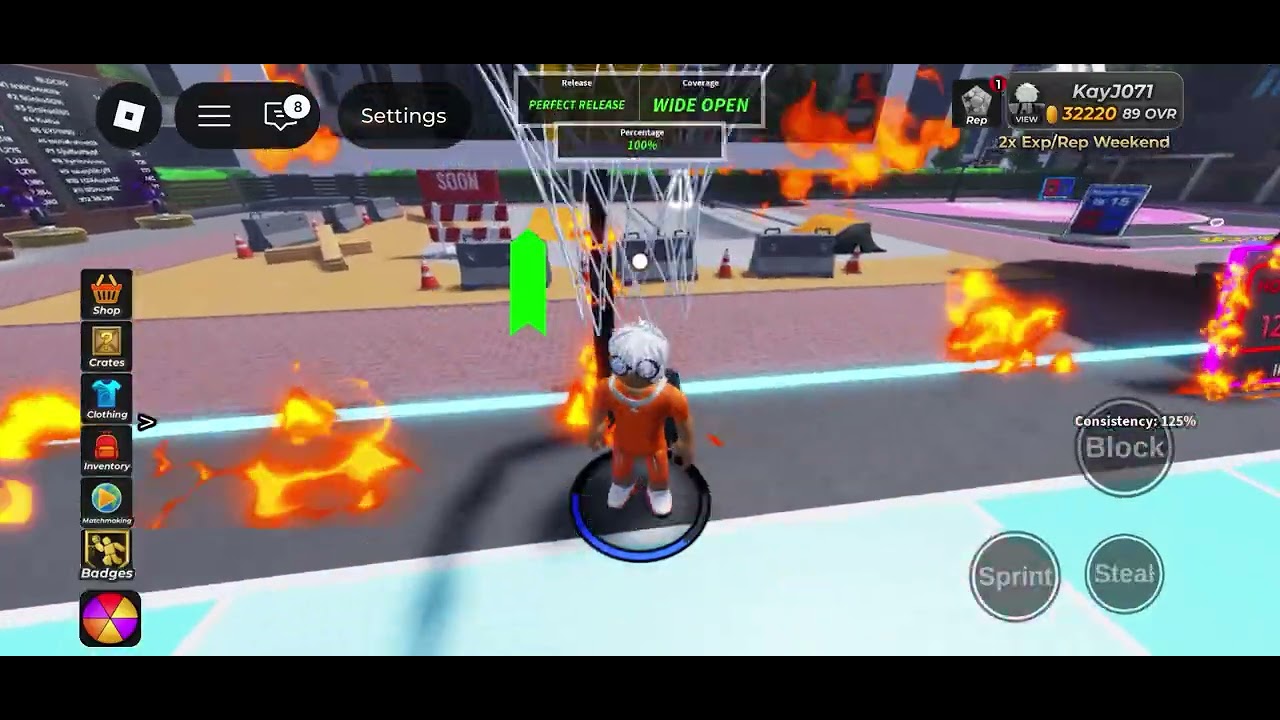 Arcade basketball Gameplay!