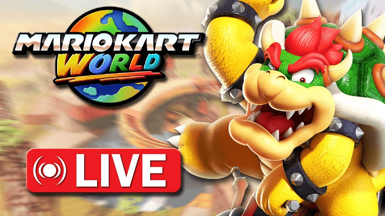 Let's play some Mario Kart World Online.
