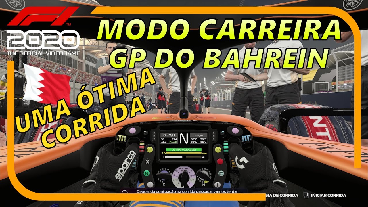 F1 2020 - MODO CARREIRA #46 - ESTAMOS NA BRIGA - GP DO BAHREIN 25%