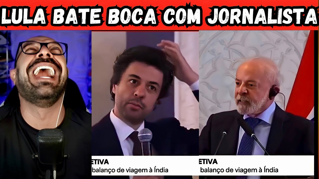 Lula bate boca com jornalista na ïndia. #4k #4kvideo