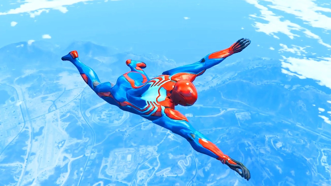 SPIDER-MAN SKYSCRAPER PARKOUR GONE WRONG (GTA 5 Spider-Man Fails) GTA V Funny Moments