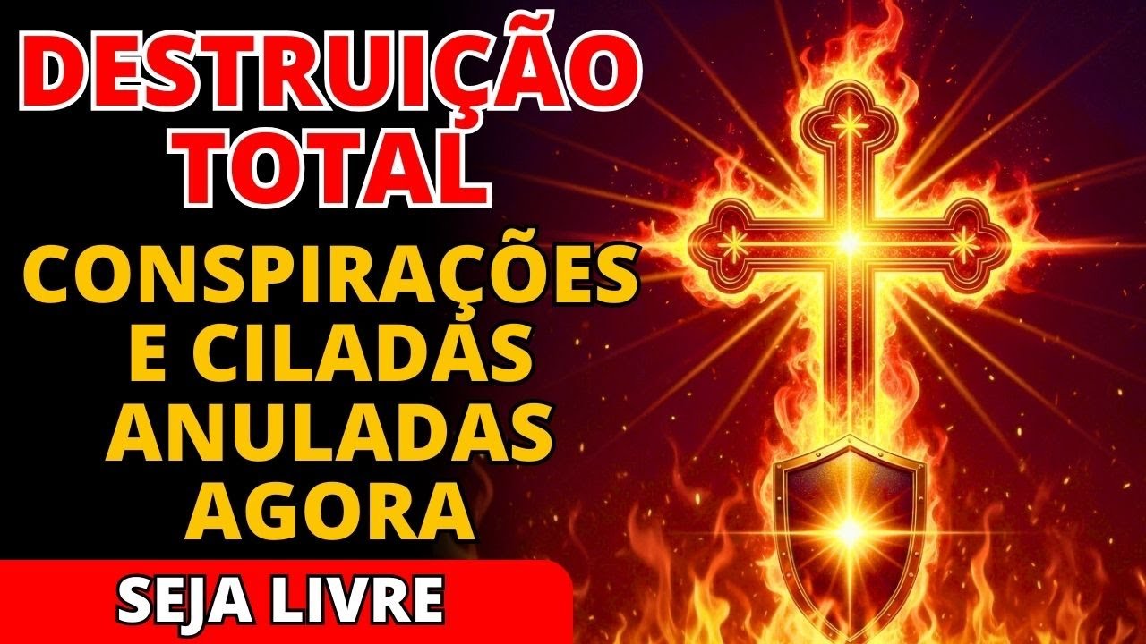 ⚔️ Oração de guerra: DESTRUA conspirações ocultas e armadilhas preparadas contra você