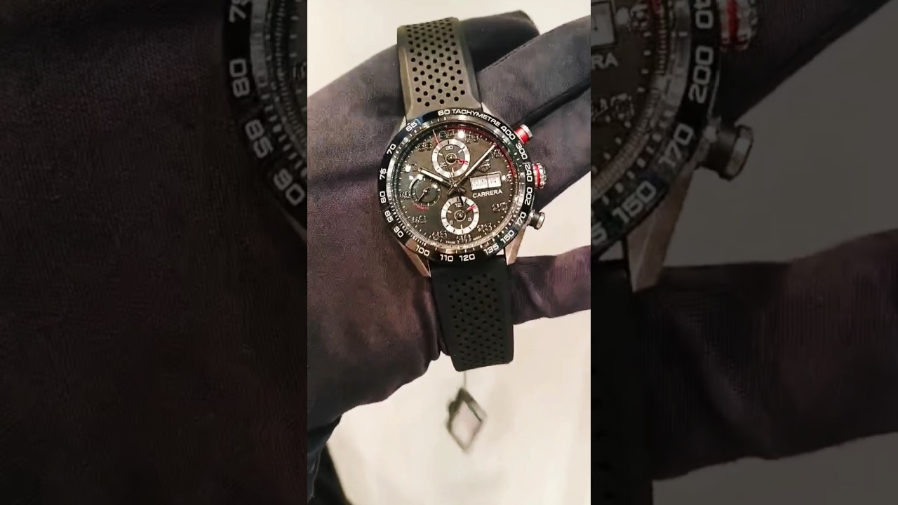 TAG Heuer Carrera calibre 16 Automatic chronograph 43mm Dial.