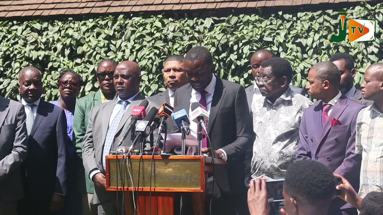 Эдвин Сифуна нарушил молчание после увольнения с поста генерального секретаря партии ODM.