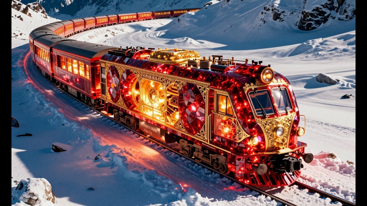 Inside the $15B Train Made of Ruby & Gold | Luxury Tour