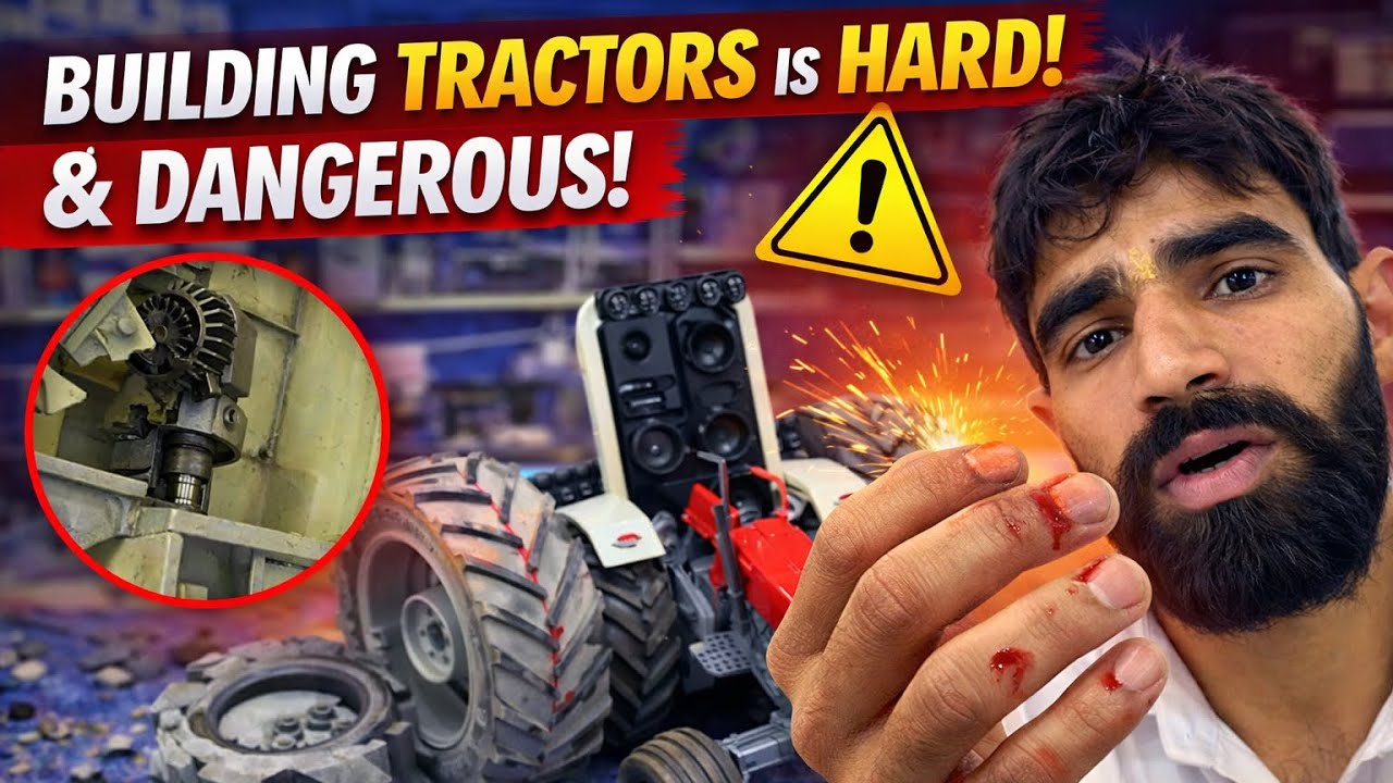 Itna Mushkil Hai Tractor Banana? 😨 | Reality of Model Making (Injury + Fail) 