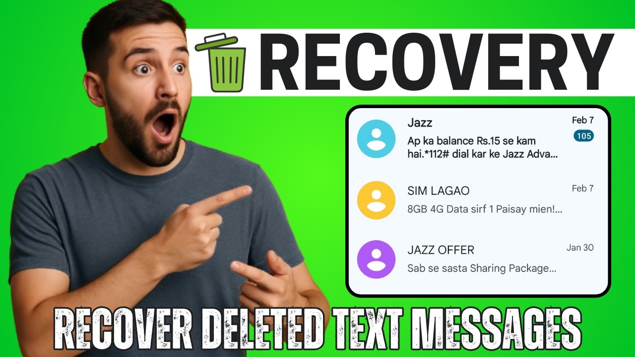 How to Recover Deleted Text Messages on Phone (2026)