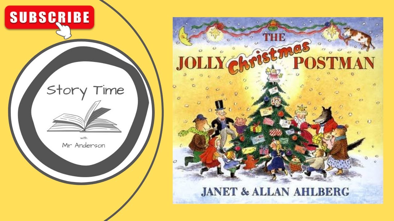 The Jolly Christmas Postman  |  Picture Story Book for Kids  |  Read aloud bedtime stories