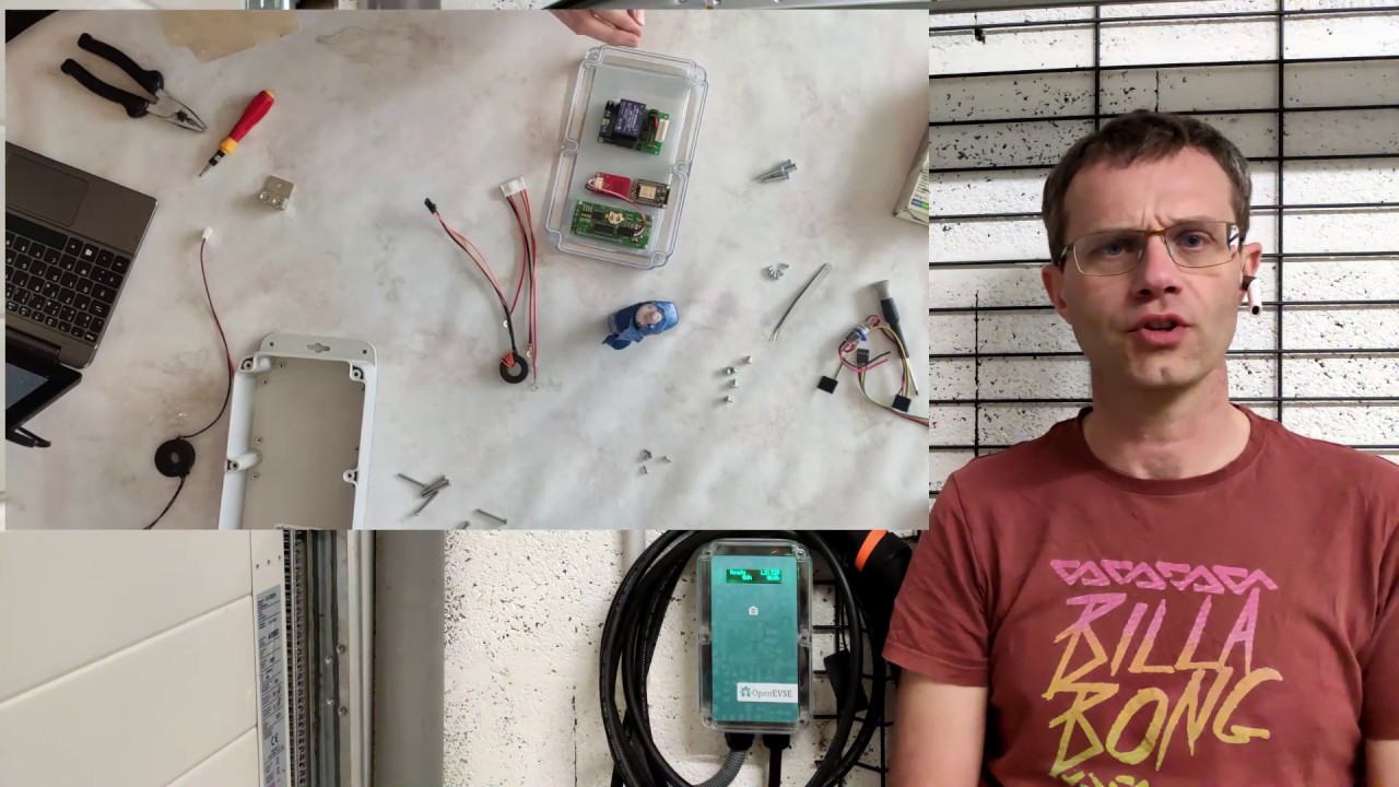 Présentation de la wallbox OpenEVSE pour recharge de véhicule électrique