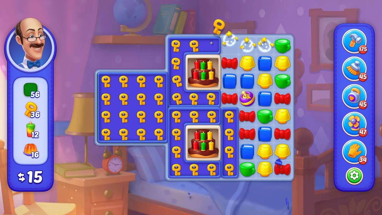 Homescapes Level 19244 No Boosters
