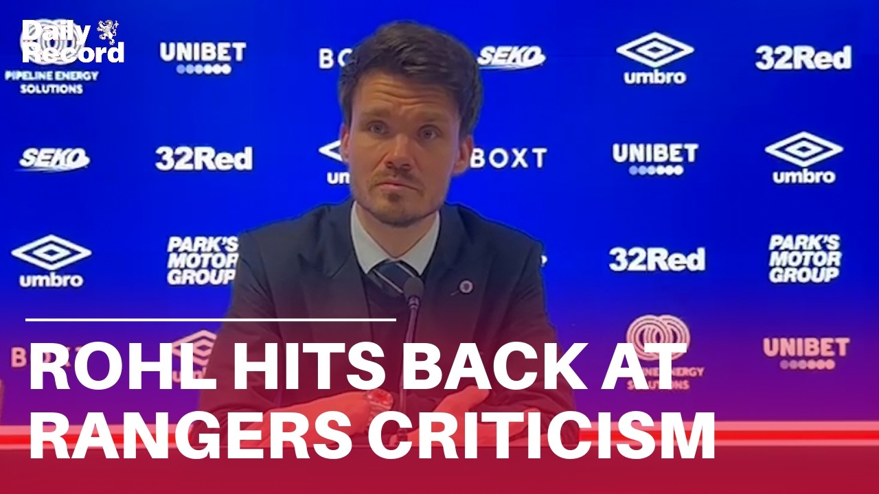 Danny Rohl rages at damning Rangers claim as Ibrox boss brands Celtic 'lucky'