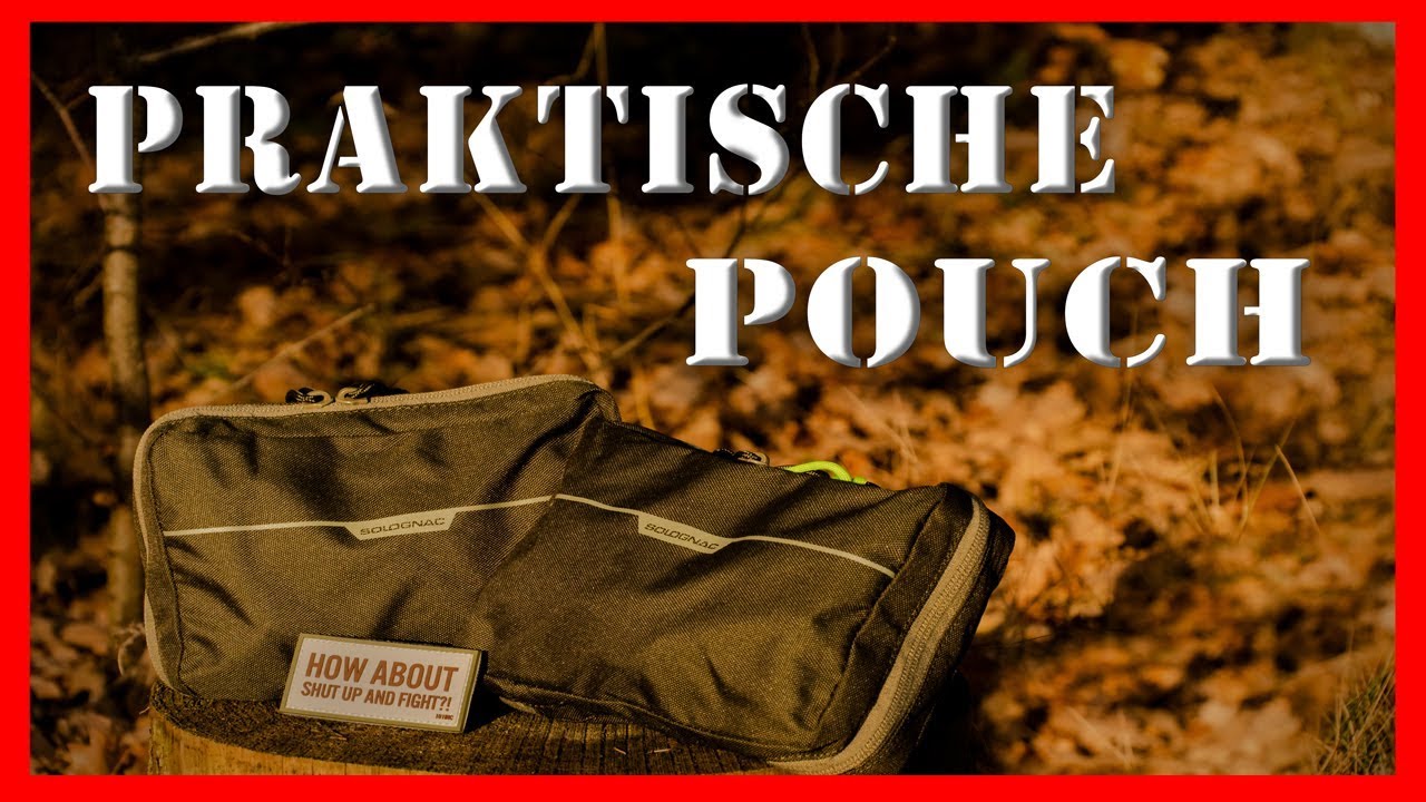 günstig und groß/ POUCH von DECATHLON/ Inhalt