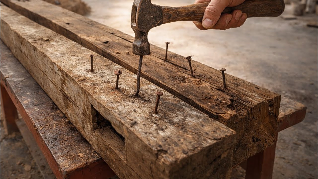 Young Woodworker Shocks Master Carpenters with Insane Wood Restoration Skills