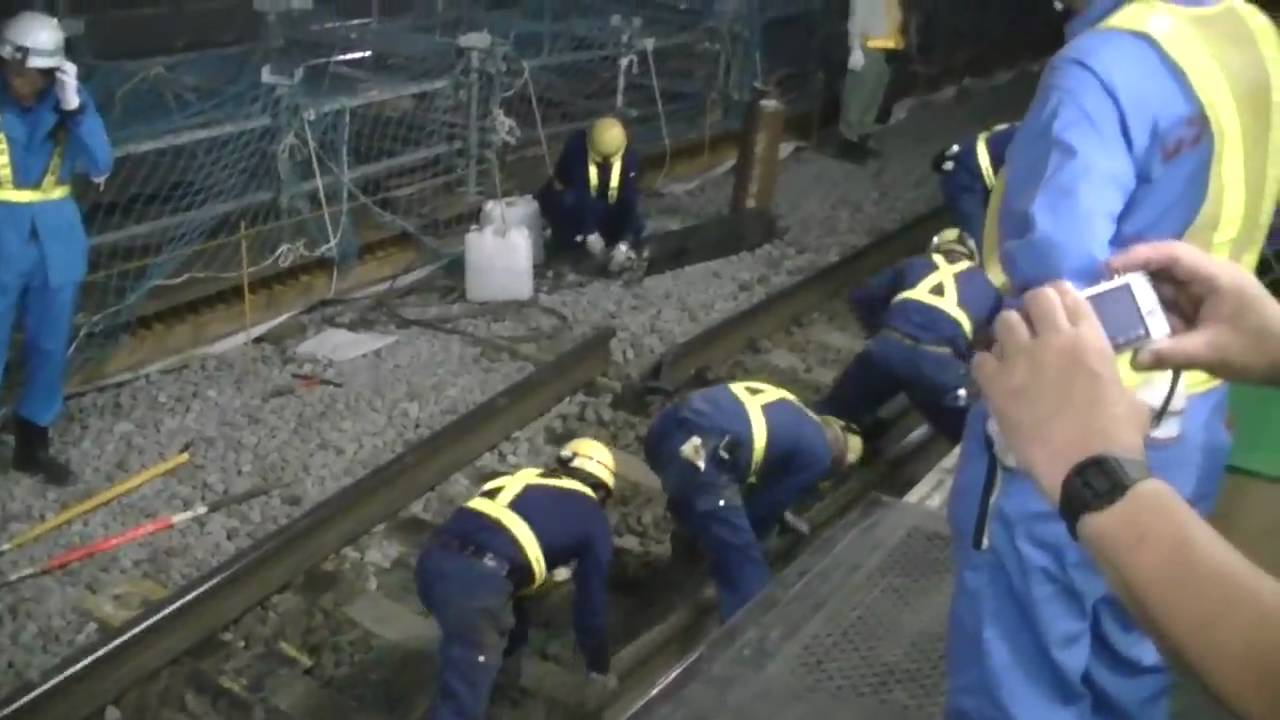 東海道本線辻堂駅切替え工事 〜中編・ホーム設置〜