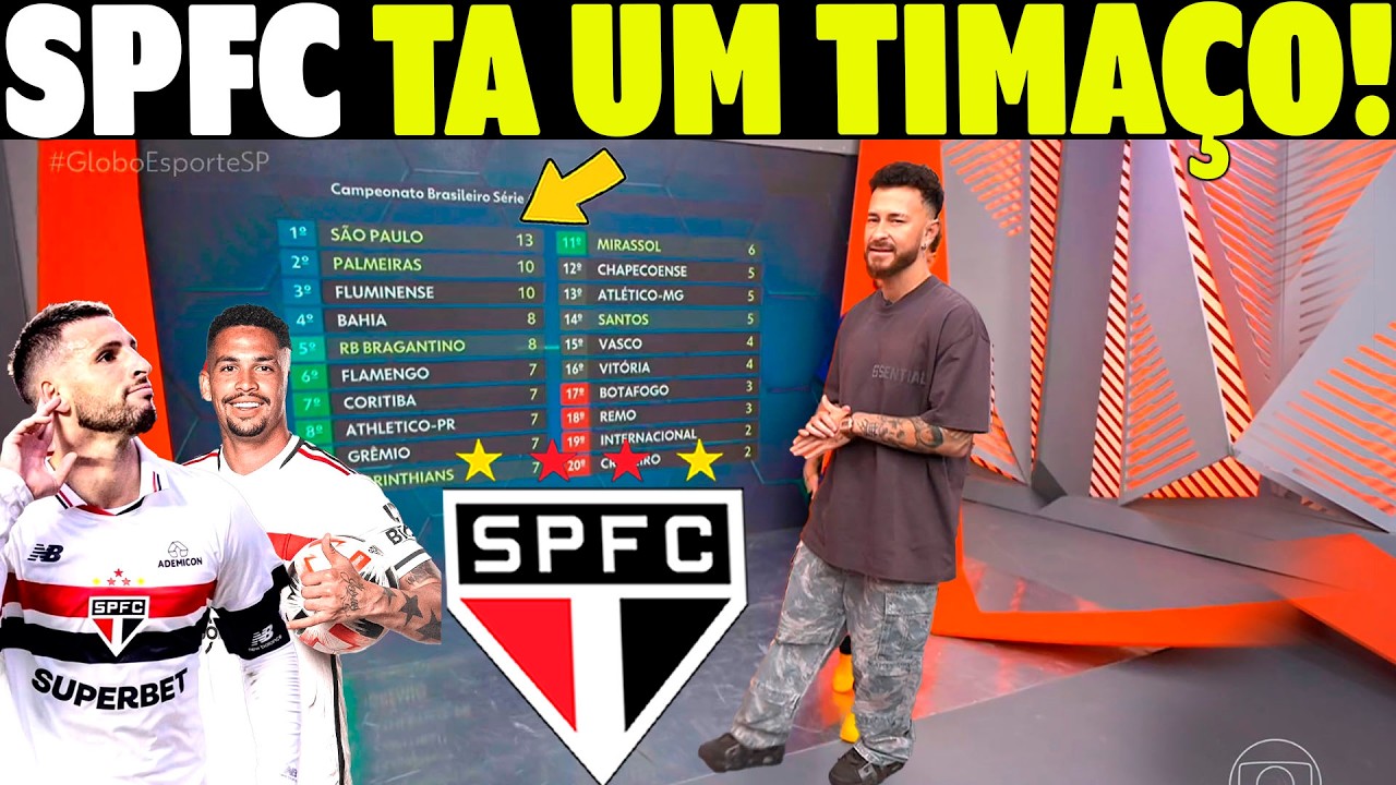 GLOBO ESPORTE SÃO PAULO!! SPFC TÁ UMA MÁQUINA! EXCELENTE NOTICIAS DO SÃO PAULO HOJE!