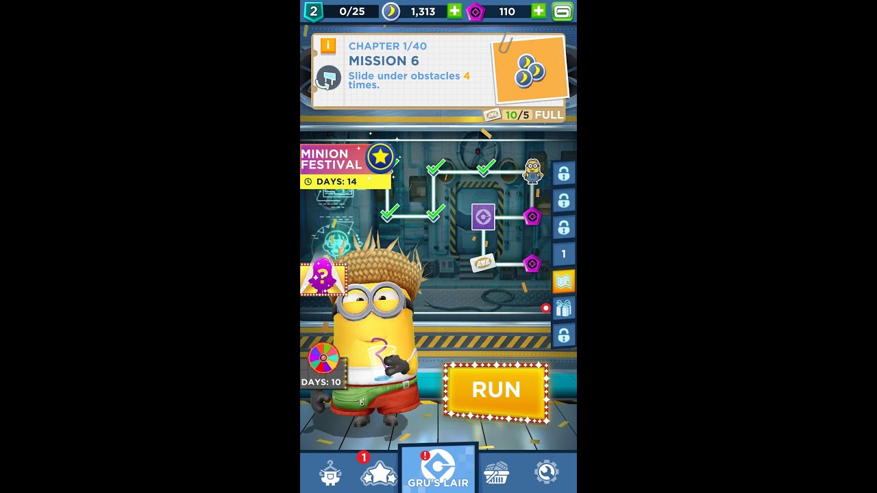 Minion Rush  Fun Part 1 # Funny #Children