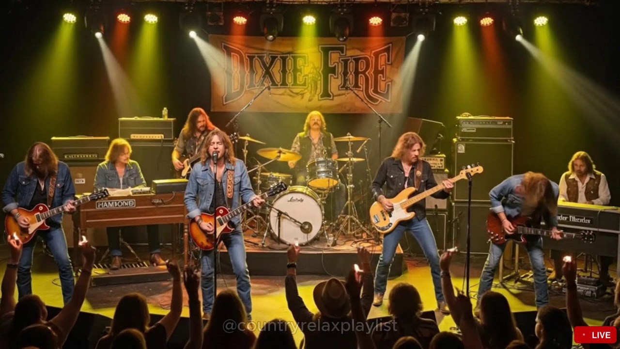 🔥 Outlaw Rock Storm 2025 | Texas Roadhouse Riffs & Southern Fire | Skynyrd & ZZ Top Inspired
