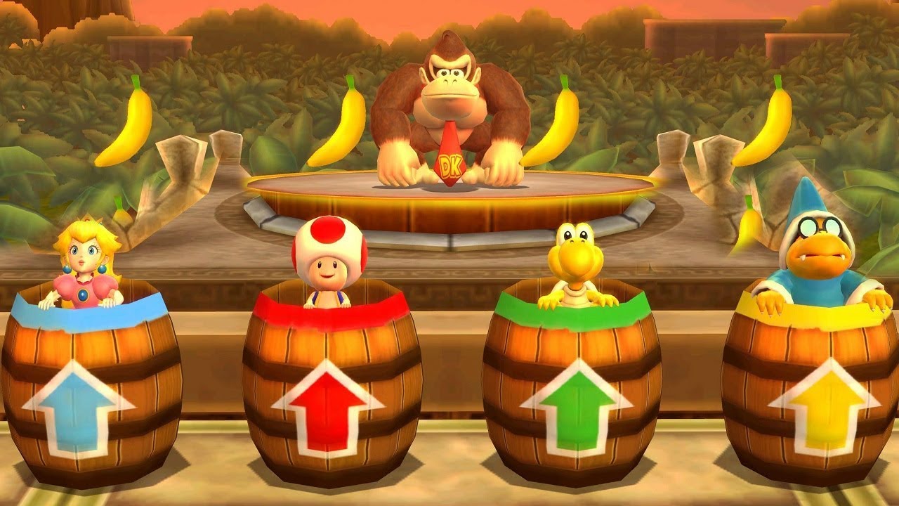 Mario Party 9 - Boss Battle - DK's Banana Bonus| Cartoons Mee