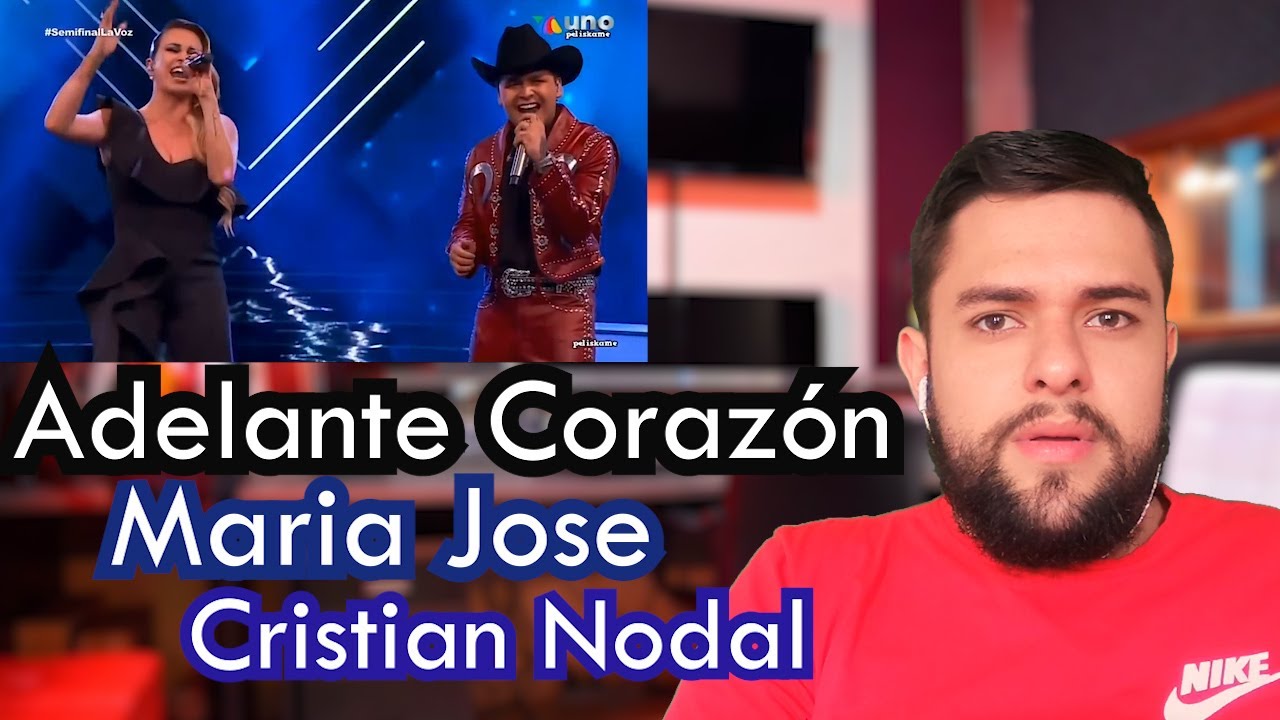 Reacciono a MARIA JOSE Y CRISTIAN NODAL - Adelante Corazón / Análisis