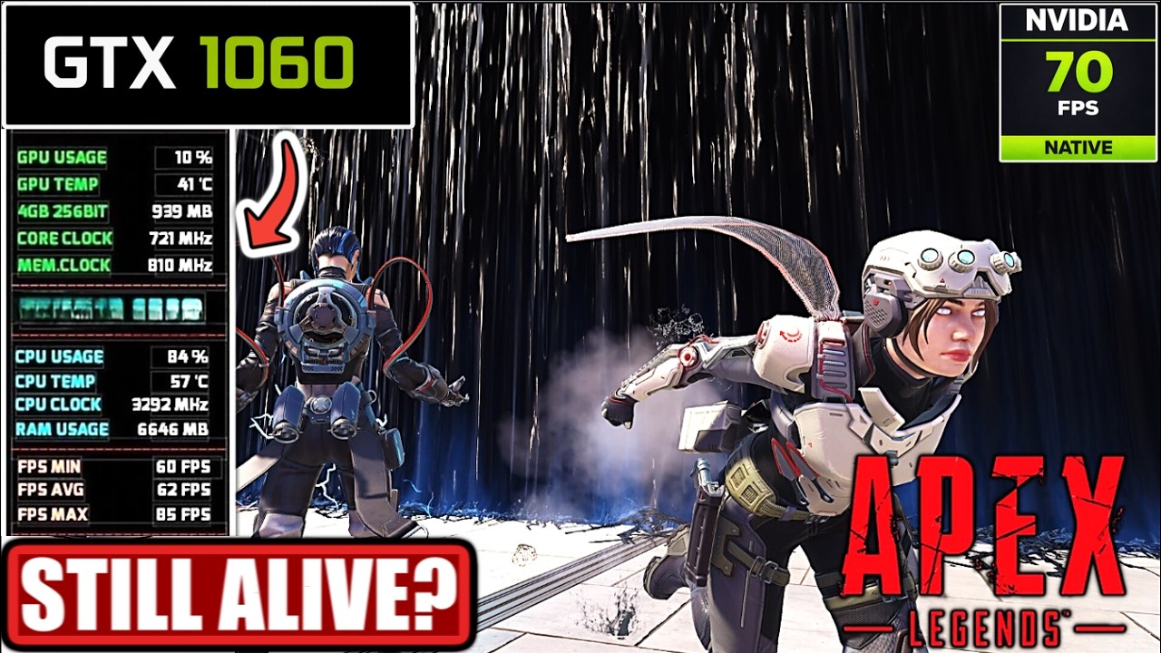 GTX 1060 6GB in Apex Legends 2026 &mdash; Can It Still Compete? (1080p FPS Test)