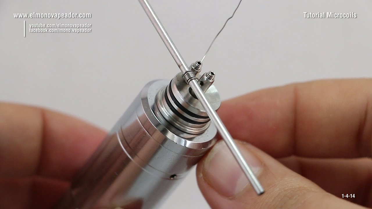 Setup con Microcoils y Algodon - tutorial