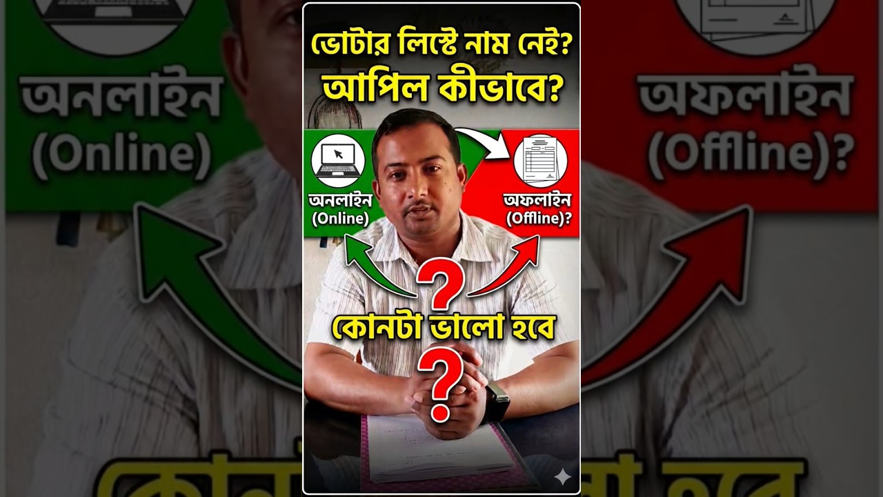 &diams;️Appeal for Deleted Voter SIR | Online vs. Offline Appeal &ndash; Which is Better?