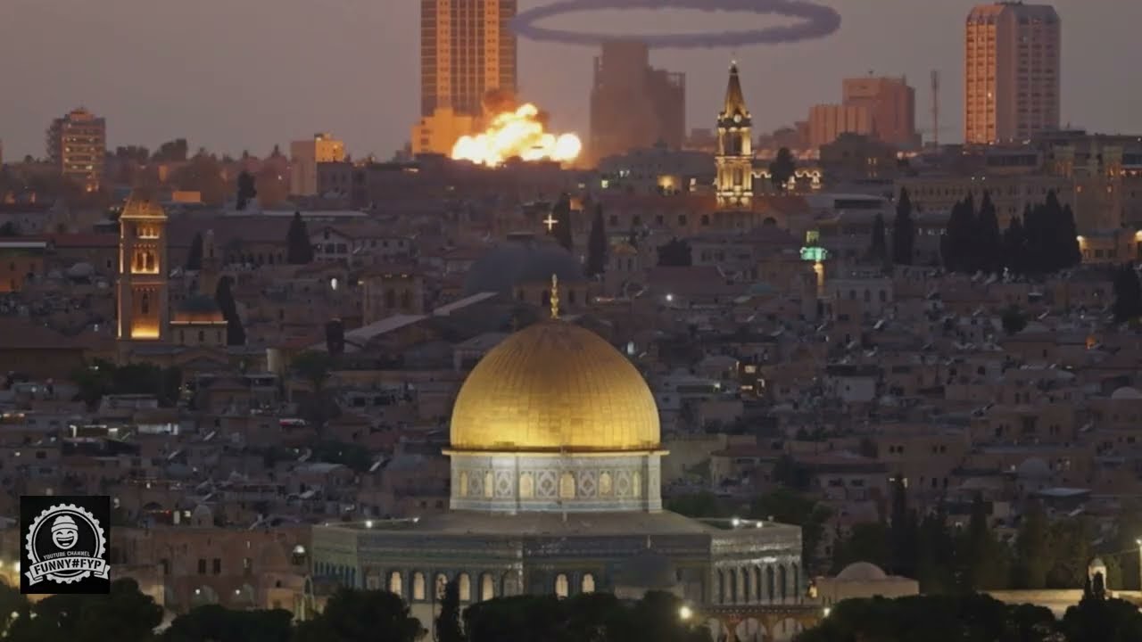 Explosions Rock Jerusalem After Iran Missile Launch #israeliranwar #iran #iranvsisrael