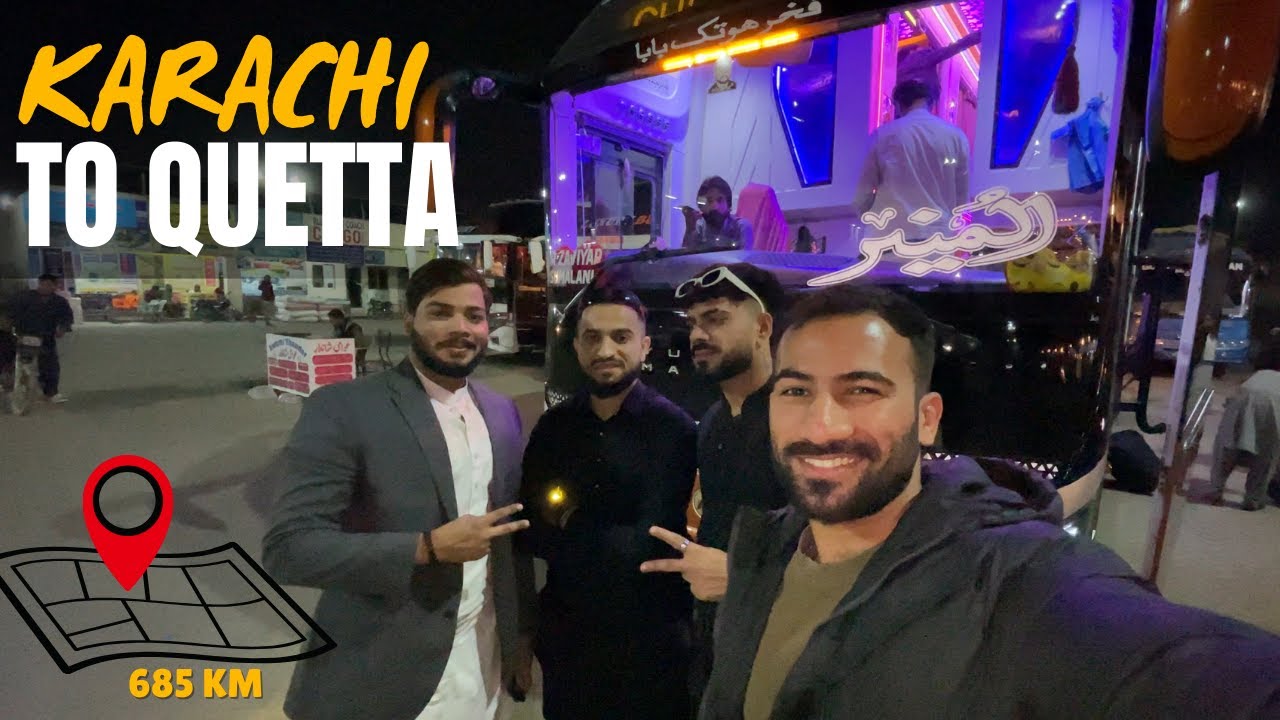 KARACHI TO QUETTA BY ROAD | ISRAR BALOCH