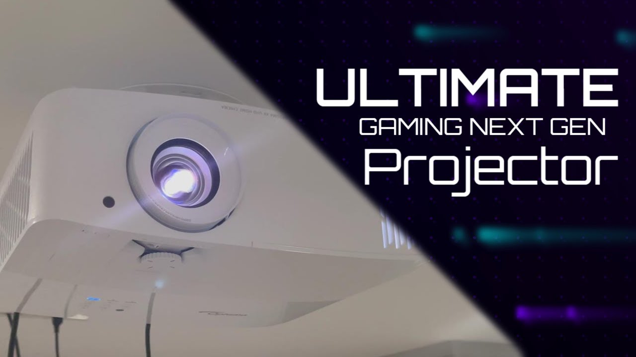 THE ULTIMATE PROJECTOR GAMING FOR NEXT GEN PS5 & XBOX SERIES X Optoma UHD50x