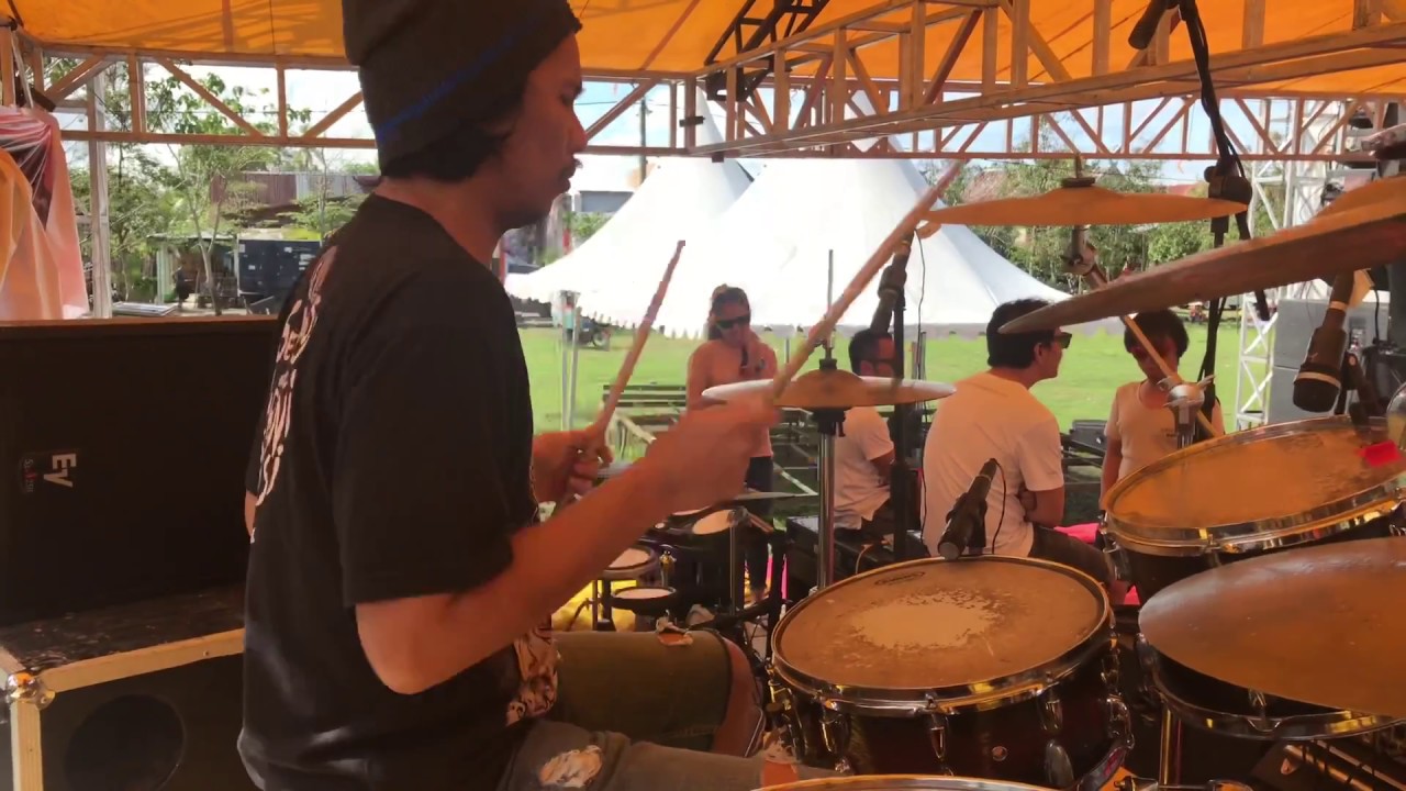 BoomeranG - bawalah aku (drum Cam) | faried badjeber | soundCek @Pinrang,21 juni 2018